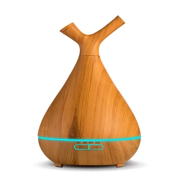 400ml Ultrasonic Humidifier Aroma Essential Oil Diffuser Wood Grain Cool Mist Humidifier Aromatherapy Diffuser With LED
400ml Ultrasonic Humidifier Aroma Essential Oil Diffuser Wood Grain Cool Mist Humidifier Aromatherapy Diffuser With LED