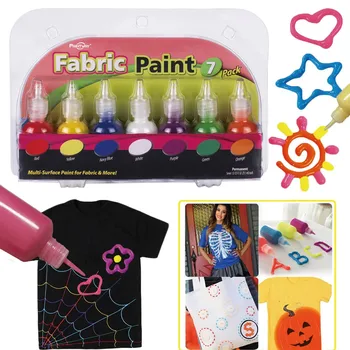 DIY Clothing Hand Painted Kit One-Step 7 Colors DIY Kits for Fabric Textile Craft Arts Clothes for Solo Projects Paint Z0610
DIY Clothing Hand Painted Kit One-Step 7 Colors DIY Kits for Fabric Textile Craft Arts Clothes for Solo Projects Paint Z0610
