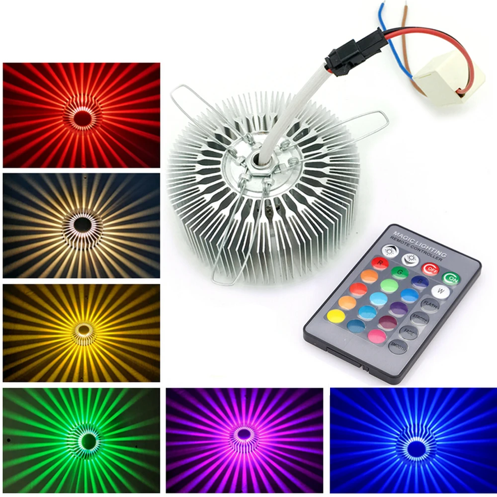 1W 3W Sunflower RGB Effect Light LED Wall Sconce Lamp AC100-265V Remote Control Colorful Yellow/Blue/Red Indoor Lighting
1W 3W Sunflower RGB Effect Light LED Wall Sconce Lamp AC100-265V Remote Control Colorful Yellow/Blue/Red Indoor Lighting