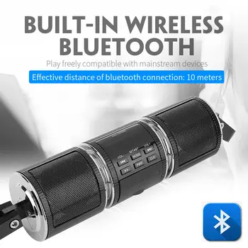 Anti-Theft Audio MP3 Player Motorcycle Speaker Radio Sound for with Display Motorbike Waterproof for Remote Control FM/AUX/USB 
Anti-Theft Audio MP3 Player Motorcycle Speaker Radio Sound for with Display Motorbike Waterproof for Remote Control FM/AUX/USB