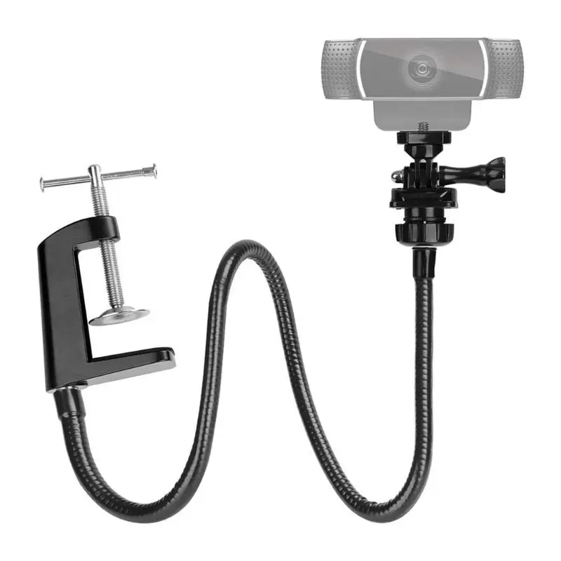 Camera Bracket with Enhanced Desk Jaw Clamp Flexible Gooseneck Stand for Webcam Brio 4K C925e C922x C922 C930e C930 C920 C615
Camera Bracket with Enhanced Desk Jaw Clamp Flexible Gooseneck Stand for Webcam Brio 4K C925e C922x C922 C930e C930 C920 C615