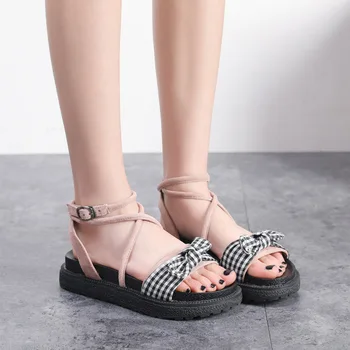 Summer Sandals Women Flat Shoes Peep-toe Sandalias Large Size Roman Sandals Woman Casual Shoes Bow Ladies Flip Flops Footwear
Summer Sandals Women Flat Shoes Peep-toe Sandalias Large Size Roman Sandals Woman Casual Shoes Bow Ladies Flip Flops Footwear