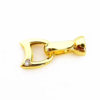 Copper Clasps 18K Gold plated DIY Pearls Jewelry Fittings Fastener Connector Clasps For DIY Gems Pearls Necklace Bracelet Clasp
Copper Clasps 18K Gold plated DIY Pearls Jewelry Fittings Fastener Connector Clasps For DIY Gems Pearls Necklace Bracelet Clasp
