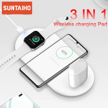 3 IN 1 10W Qi Wireless Charger Pad For iPhone 11 Pro XR MAX XS 8 Plus Fast Charging Station For Apple Watch 5 4 3 2 Airpods Pro
3 IN 1 10W Qi Wireless Charger Pad For iPhone 11 Pro XR MAX XS 8 Plus Fast Charging Station For Apple Watch 5 4 3 2 Airpods Pro
