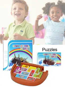 Kids Cartoon Animal Jigsaw Puzzles Hands Protective Color Cognition Cultivation Educational Toy For Children
Kids Cartoon Animal Jigsaw Puzzles Hands Protective Color Cognition Cultivation Educational Toy For Children