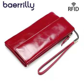 Rfid Blocking Wallet Ladies Wallet With Cell Phone Pocket Genuine Leather Women Long Clutch Wallets Female Purses And Handbags
Rfid Blocking Wallet Ladies Wallet With Cell Phone Pocket Genuine Leather Women Long Clutch Wallets Female Purses And Handbags