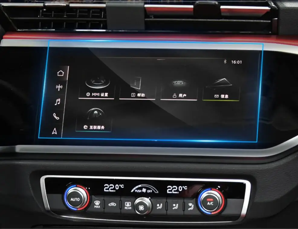 Car Navigation Tempered Glass Screen Protective Film Radio DVD GPS LCD Dash Board Screen Sticker For Audi Q3 2019 
Car Navigation Tempered Glass Screen Protective Film Radio DVD GPS LCD Dash Board Screen Sticker For Audi Q3 2019
