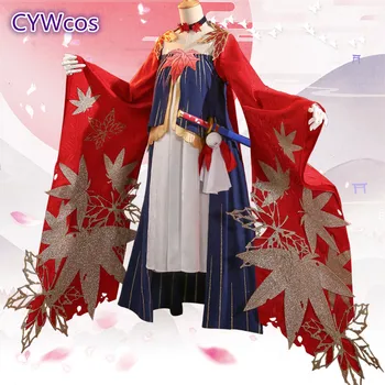 Game Onmyoji Guinv Red Leaf Cosplay Costume Maple leaf Halloween Costumes Japanese Kimono Game Cosplay Outfits
Game Onmyoji Guinv Red Leaf Cosplay Costume Maple leaf Halloween Costumes Japanese Kimono Game Cosplay Outfits