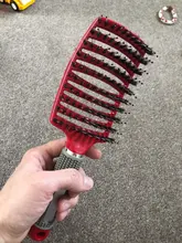 Hairbrush Women Hair-Massage Wet-Comb Professional-Tools