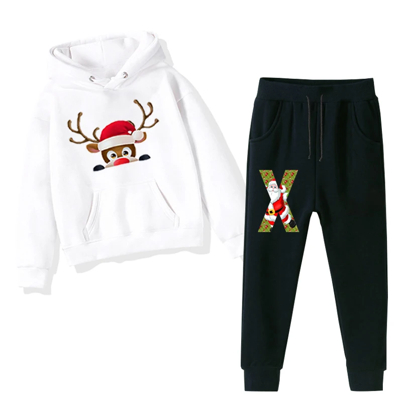 Fashion Kawaii Sets Christmas Outfits Toddler Boy Hoodie Kids Sweatshirts with Long Pants Legging Bottom Girls Winter Clothes
Fashion Kawaii Sets Christmas Outfits Toddler Boy Hoodie Kids Sweatshirts with Long Pants Legging Bottom Girls Winter Clothes