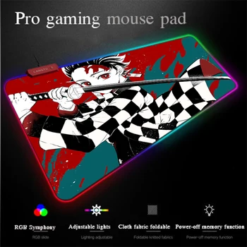 Yuzuoan 900X400 XXL Programming Mouse Pad Ghost Face Blade Anime USB with Line LED Colorful Light Lighting RGB Mouse Pad Locking
Yuzuoan 900X400 XXL Programming Mouse Pad Ghost Face Blade Anime USB with Line LED Colorful Light Lighting RGB Mouse Pad Locking