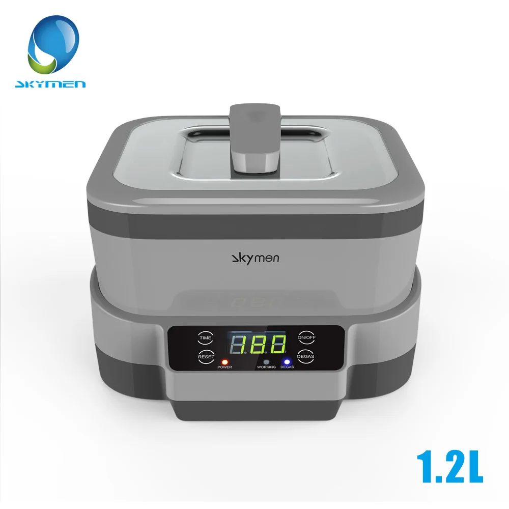 SKYMEN Ultrasonic Cleaner Baskets Beauty Salon Manicure Tools 1.2L 70W 40kHz Ultrasound Ultrasonic Machine Sterilizer Cleaner 
SKYMEN Ultrasonic Cleaner Baskets Beauty Salon Manicure Tools 1.2L 70W 40kHz Ultrasound Ultrasonic Machine Sterilizer Cleaner