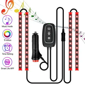 Car Decoration Light Interior Atmosphere Light APP Control Multicolor Music USB Port Car Interior Lights LED Strip LED Lighting
Car Decoration Light Interior Atmosphere Light APP Control Multicolor Music USB Port Car Interior Lights LED Strip LED Lighting
