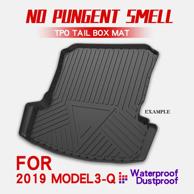 Trunk Mat Wear Resistant Car Cargo Tray Styling TPE Front Back Non Slip Accessories Protection Portable For Tesla MODEL3-Q 2019
Trunk Mat Wear Resistant Car Cargo Tray Styling TPE Front Back Non Slip Accessories Protection Portable For Tesla MODEL3-Q 2019