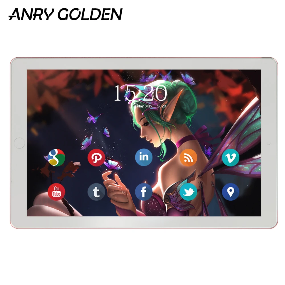 

ANRY A1006 3G 10 Inch Tablet Android 7.0 MTK6580 Quad Core Dual Sim Phone Call GPS RAM 1GB ROM 16GB Wifi 10.1 Tablet pc