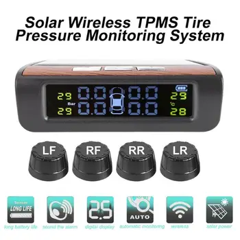 VODOOL AN-06 Solar LCD Display Car TPMS Auto Tire Pressure Monitoring System Tyre Temp Alarm with 4 External/Internal Sensors
VODOOL AN-06 Solar LCD Display Car TPMS Auto Tire Pressure Monitoring System Tyre Temp Alarm with 4 External/Internal Sensors