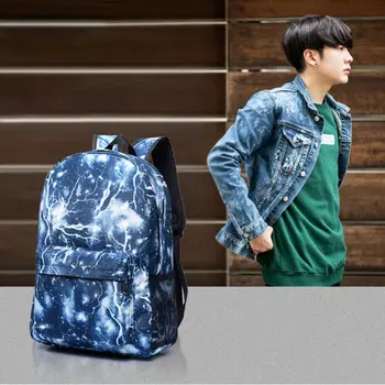 Fashion Night Luminous Canvas Backpack Large Capacity Daypack Travel Bookbag Schoolbag for Boys Girls Teenagers
Fashion Night Luminous Canvas Backpack Large Capacity Daypack Travel Bookbag Schoolbag for Boys Girls Teenagers