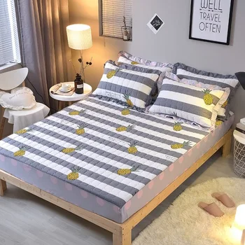 2020 New Product Print Cotton Quilted Mattress Protector Pad Fitted Sheet Bed Linens with Elastic 
2020 New Product Print Cotton Quilted Mattress Protector Pad Fitted Sheet Bed Linens with Elastic