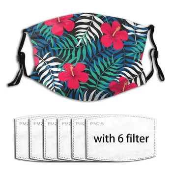 Tropical Floral Windproof Breathable Air Pollution Filter Masks Activated Carbon Filter Antibacterial Dust Proof Face Cover
Tropical Floral Windproof Breathable Air Pollution Filter Masks Activated Carbon Filter Antibacterial Dust Proof Face Cover