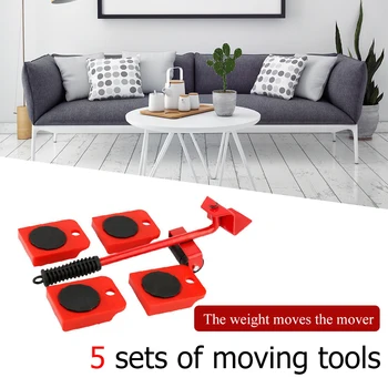 5pcs Durable Practical Heavy Object Handling Mover Transporter Multi-functional Household Furniture Moving Device
5pcs Durable Practical Heavy Object Handling Mover Transporter Multi-functional Household Furniture Moving Device