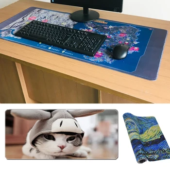 XXL Size Extend Mousepad Fasion Desk Mat Pad For Wireless Keyboard Laser Mouse For Overwatch World Of Warcraft 40x90cm Large Pad
XXL Size Extend Mousepad Fasion Desk Mat Pad For Wireless Keyboard Laser Mouse For Overwatch World Of Warcraft 40x90cm Large Pad