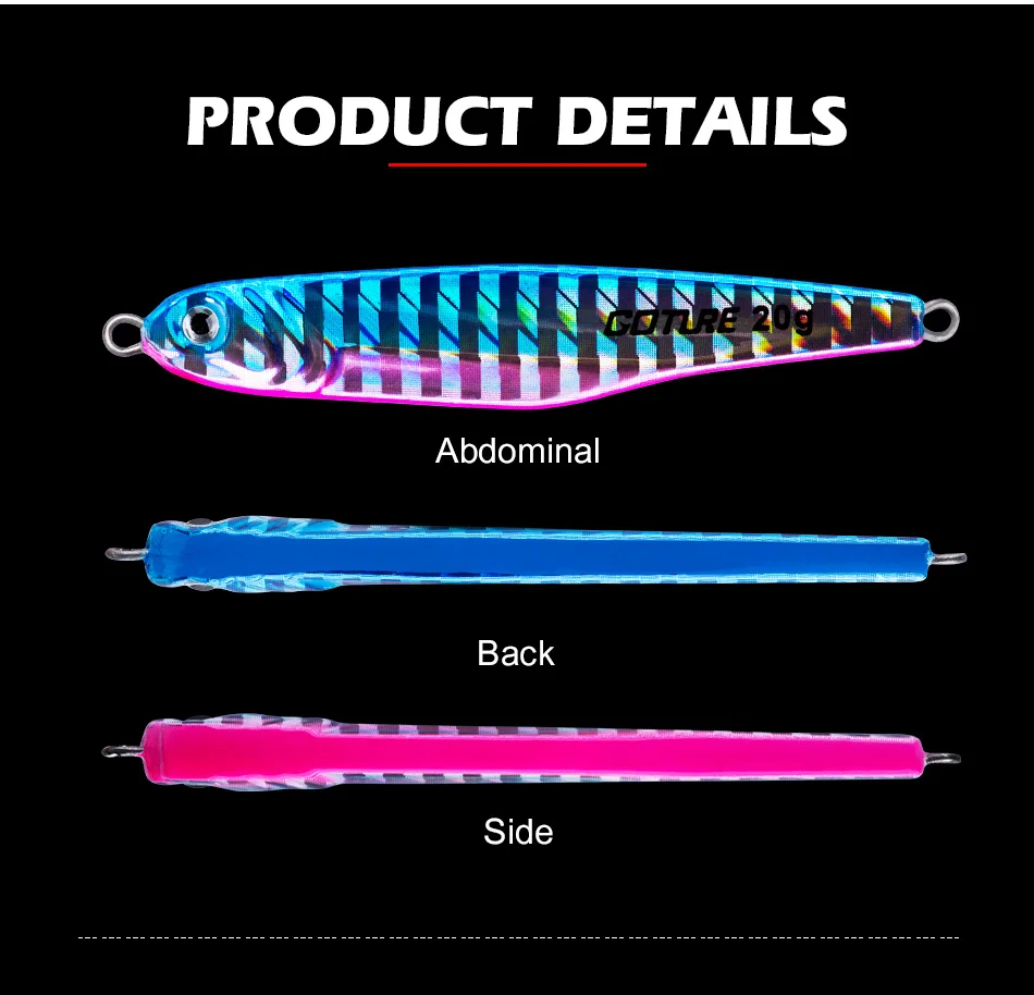 slow jig jigging lure long cast jig lures artificial bait (3)