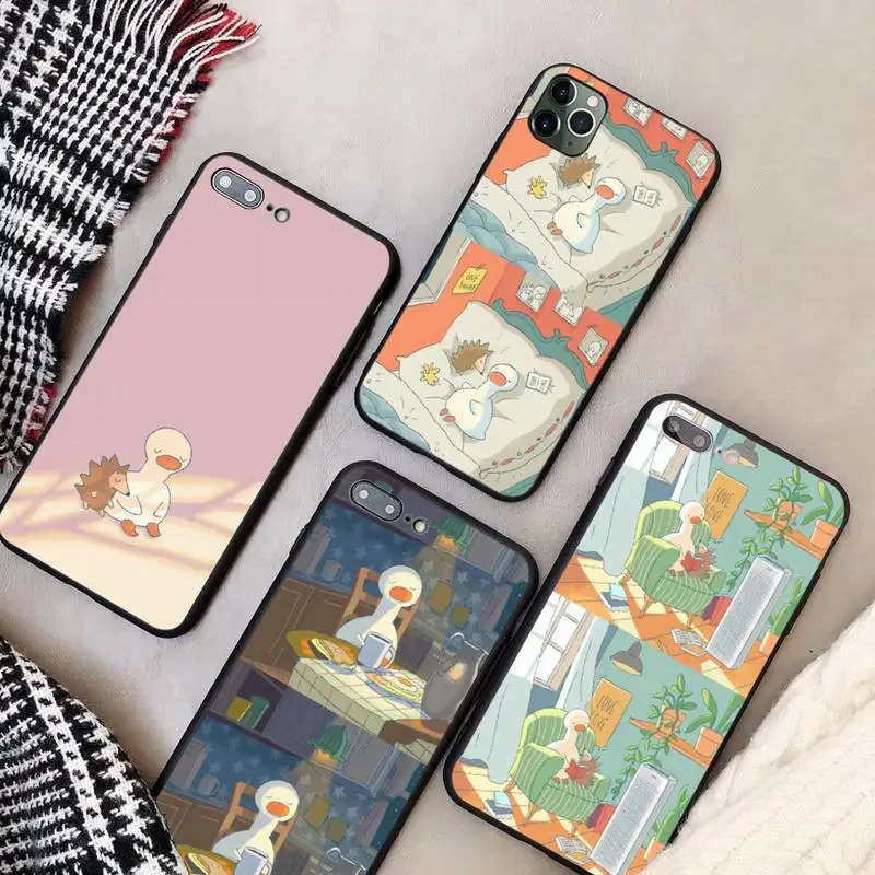 Cute Duck Warmer Phone Case Fundas Coque Etui For IPhone 11 Pro Max Case Iphone 12 Mini XR XS 7 8 Plus Cover Accessories
Cute Duck Warmer Phone Case Fundas Coque Etui For IPhone 11 Pro Max Case Iphone 12 Mini XR XS 7 8 Plus Cover Accessories