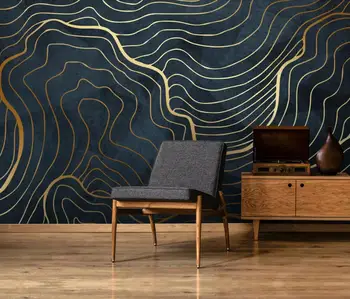 3D Abstract Gold Line Wallpaper Creative Wall Mural for Living Room Home Art Wall Decor Papel De Parede Designer Wallpaper
3D Abstract Gold Line Wallpaper Creative Wall Mural for Living Room Home Art Wall Decor Papel De Parede Designer Wallpaper