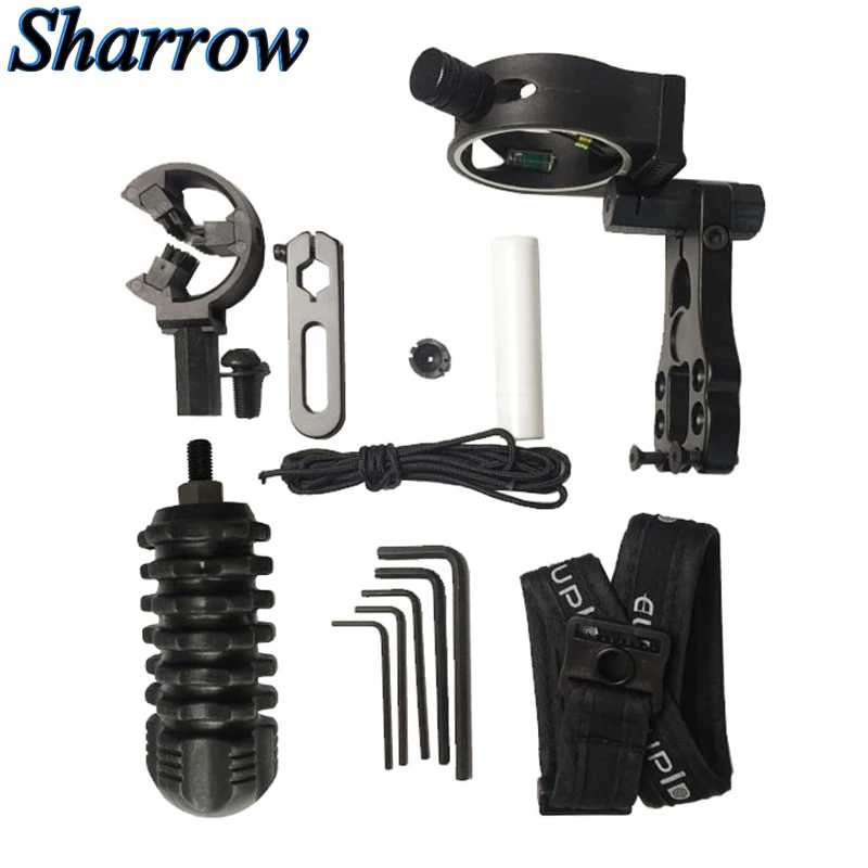 Archery Compound Bow Accessories Set Combo Bow Sight,Arrow Rest ,Stabilizer ,String Wax,Bow Sling,D Loop,Peep Sight Bow Hunting
Archery Compound Bow Accessories Set Combo Bow Sight,Arrow Rest ,Stabilizer ,String Wax,Bow Sling,D Loop,Peep Sight Bow Hunting