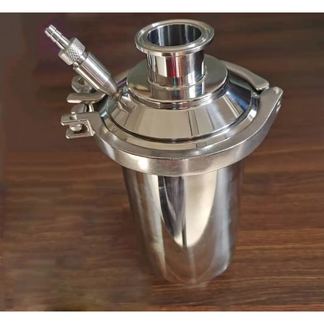 Sanitary SS304 Filter with Air Breathing Valve Tri Clamp Direct Through Sterile Clamp Sanitary Respirator Filter Pipe OD 38mm
Sanitary SS304 Filter with Air Breathing Valve Tri Clamp Direct Through Sterile Clamp Sanitary Respirator Filter Pipe OD 38mm