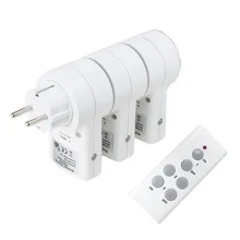 Universal EU Buchse Power Outlet RF 433mhz Drahtlose Fernbedienung Smart Buchse Stecker Kompatibel Broadlink RM Pro Für Indoor hause(China)