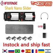 iFootage Shark Nano Slider Built-In Two Axis Motion Control IPS TOUCHSCREEN AND SMARTPHONE APP CONTROL iFootage Shark Nano Slider Built-In Two Axis Motion Control IPS TOUCHSCREEN AND SMARTPHONE APP CONTROL