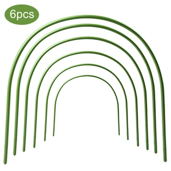 6 Pcs Outdoor Greenhouse Hoops Plant Hoop Grow Creative Curved Garden Arch Holder Garden Tunnel Hoop Support Hoops 
6 Pcs Outdoor Greenhouse Hoops Plant Hoop Grow Creative Curved Garden Arch Holder Garden Tunnel Hoop Support Hoops