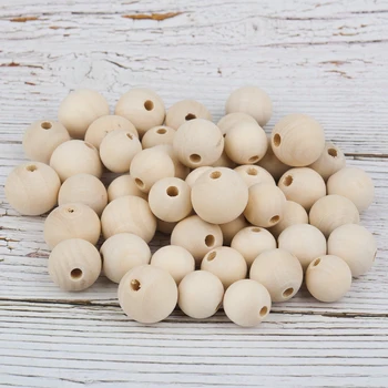DoreenBeads 50/100/200PCs Natural Ball Wooden Beads Round Spacer Beads for DIY Jewelry Making Handmade Wood Beads 12/16/20/25mm
DoreenBeads 50/100/200PCs Natural Ball Wooden Beads Round Spacer Beads for DIY Jewelry Making Handmade Wood Beads 12/16/20/25mm