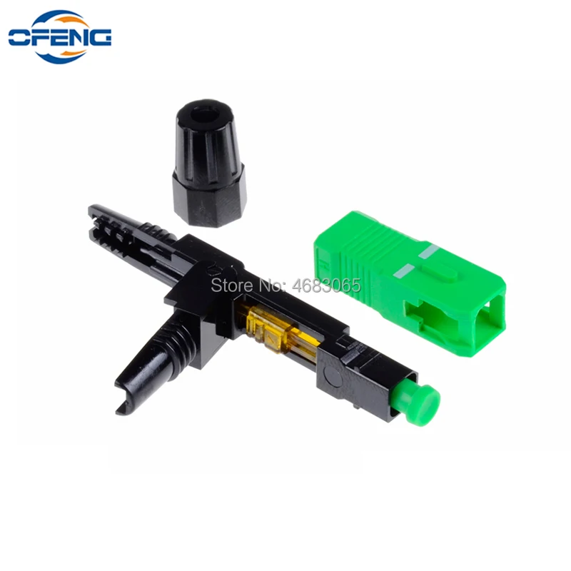 SC APC Fast Connector Embedded Connector FTTH Tool Cold Fiber Fast Connector SC Fiber Optic Connector
SC APC Fast Connector Embedded Connector FTTH Tool Cold Fiber Fast Connector SC Fiber Optic Connector
