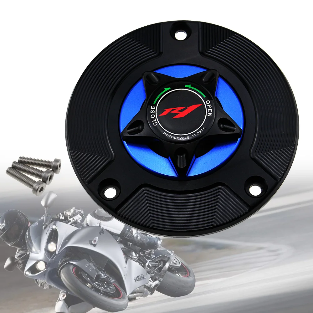Motorcycle Accessories Gas Fuel Tank Cap Cover CNC Aluminum for YAMAHA YZFR1 YZF-R1 YZF R1 1998-2019
Motorcycle Accessories Gas Fuel Tank Cap Cover CNC Aluminum for YAMAHA YZFR1 YZF-R1 YZF R1 1998-2019