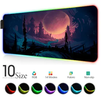 Rubber computer RGB Mouse Pad Black forest Gamer Accessories Large LED MousePad Gaming Desk Mats PC Desk Play Mat with Backlit
Rubber computer RGB Mouse Pad Black forest Gamer Accessories Large LED MousePad Gaming Desk Mats PC Desk Play Mat with Backlit