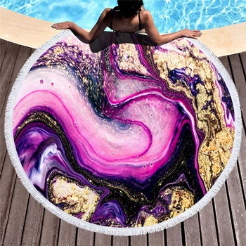 150cm Big Round Beach Towel Colorful Quicksand Print Shower Bath Towels Creative Funny Abstract Beach Blanket Cover 2020 New
150cm Big Round Beach Towel Colorful Quicksand Print Shower Bath Towels Creative Funny Abstract Beach Blanket Cover 2020 New