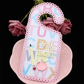 Thank You Teacher Door Hangers Metal Cutting Dies Stencils for Scrapbooking Decorative Embossing Paper Card Making Craft
Thank You Teacher Door Hangers Metal Cutting Dies Stencils for Scrapbooking Decorative Embossing Paper Card Making Craft
