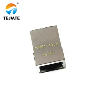 10PCS HR911105A RJ45 network isolation transformer filter with light socket
10PCS HR911105A RJ45 network isolation transformer filter with light socket