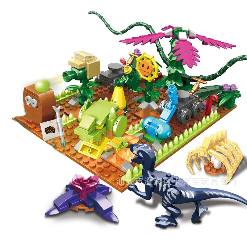 2020 New Style Plants Vs Zombies Set With Figures Zombie Raptor Invasion Building Blocks Bricks Compatible Gift
2020 New Style Plants Vs Zombies Set With Figures Zombie Raptor Invasion Building Blocks Bricks Compatible Gift