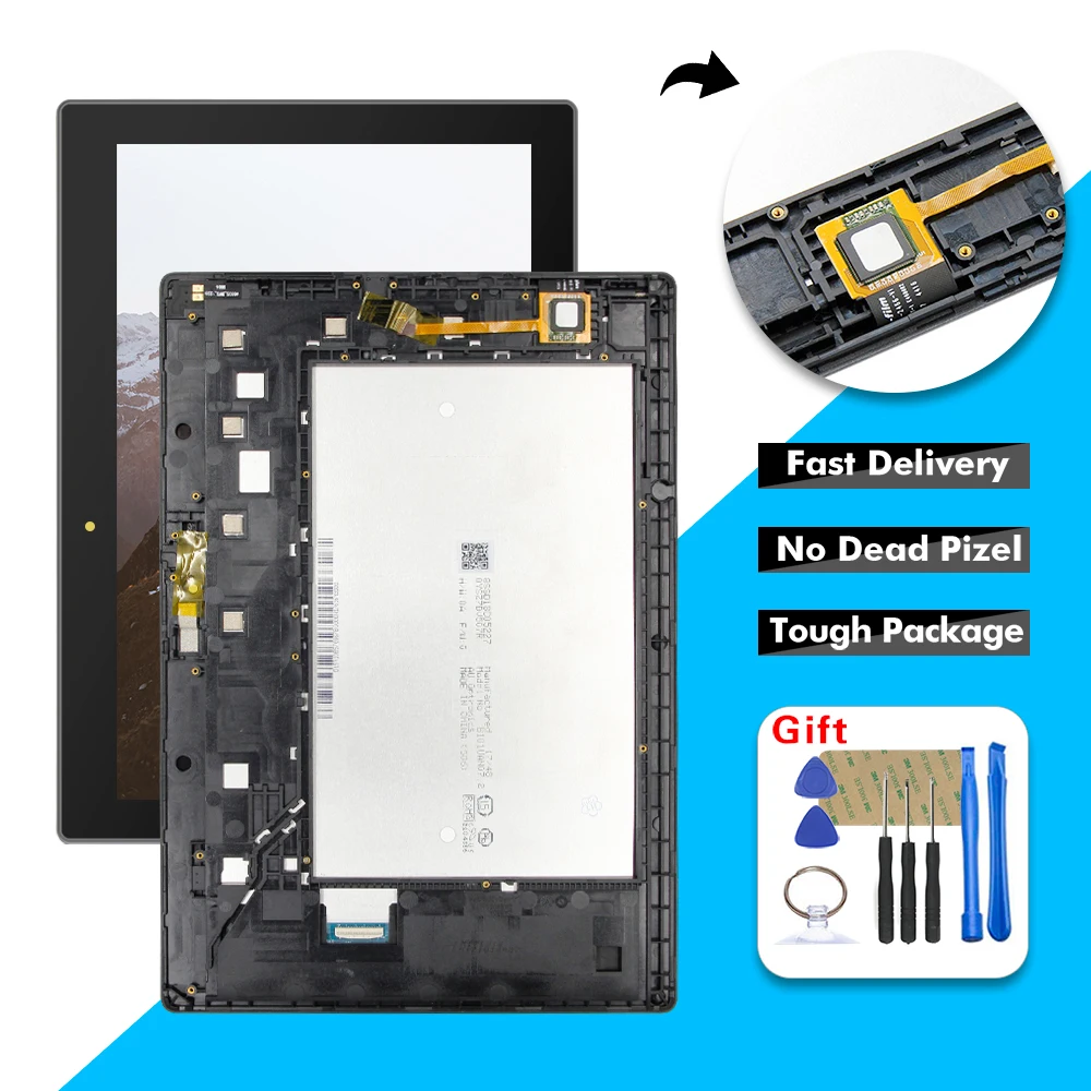 10.0" For Lenovo Tab 3 10 Plus ZA0Y ZA0X TB3-X70L TB3-X70F TB3-X70N TB3-X70 LCD Display Touch Screen Digitizer Assembly + Frame |