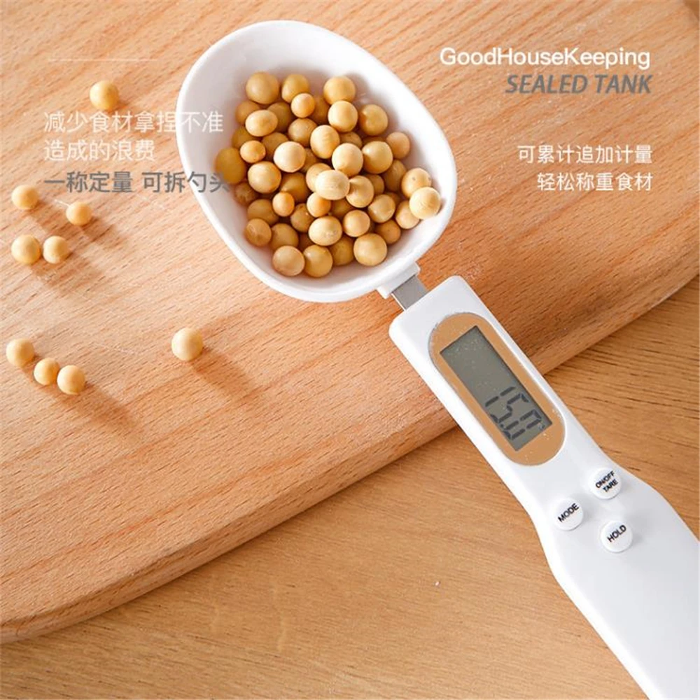 Electronic Spoon Scale Kitchen Food Scale 500g/0.1g Weighing Ingredient Scale Measuring Spoon Scale Gram Scale LCD Display
Electronic Spoon Scale Kitchen Food Scale 500g/0.1g Weighing Ingredient Scale Measuring Spoon Scale Gram Scale LCD Display