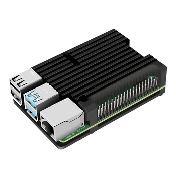 Raspberry Pi 4 4B 3B Metal Case Raspberry Pi Case with Dual Cooling Fan Aluminium Alloy Protection Cases for RPI 4/4B
Raspberry Pi 4 4B 3B Metal Case Raspberry Pi Case with Dual Cooling Fan Aluminium Alloy Protection Cases for RPI 4/4B