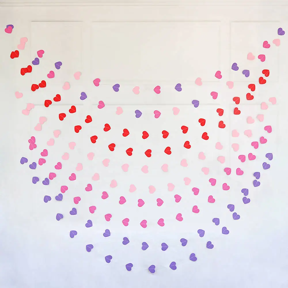 4 meter heart dots paper Flag Party bell garland Decoration Banner Bunting for birthday wedding event
4 meter heart dots paper Flag Party bell garland Decoration Banner Bunting for birthday wedding event