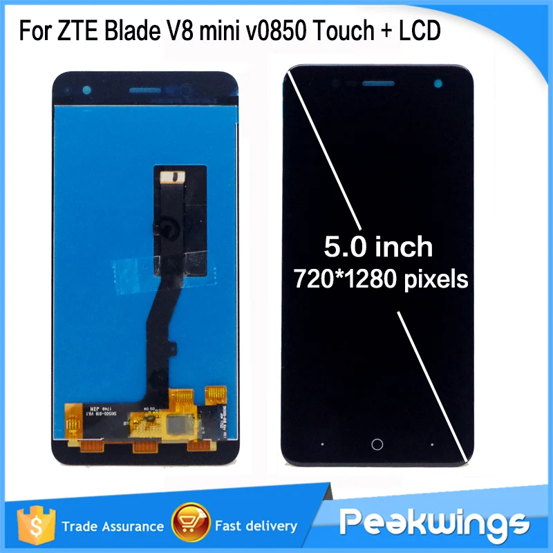For ZTE Blade V8 mini v0850 LCD Display+Touch Screen Digitizer Assembly For ZTE V8 mini LCD
For ZTE Blade V8 mini v0850 LCD Display+Touch Screen Digitizer Assembly For ZTE V8 mini LCD
