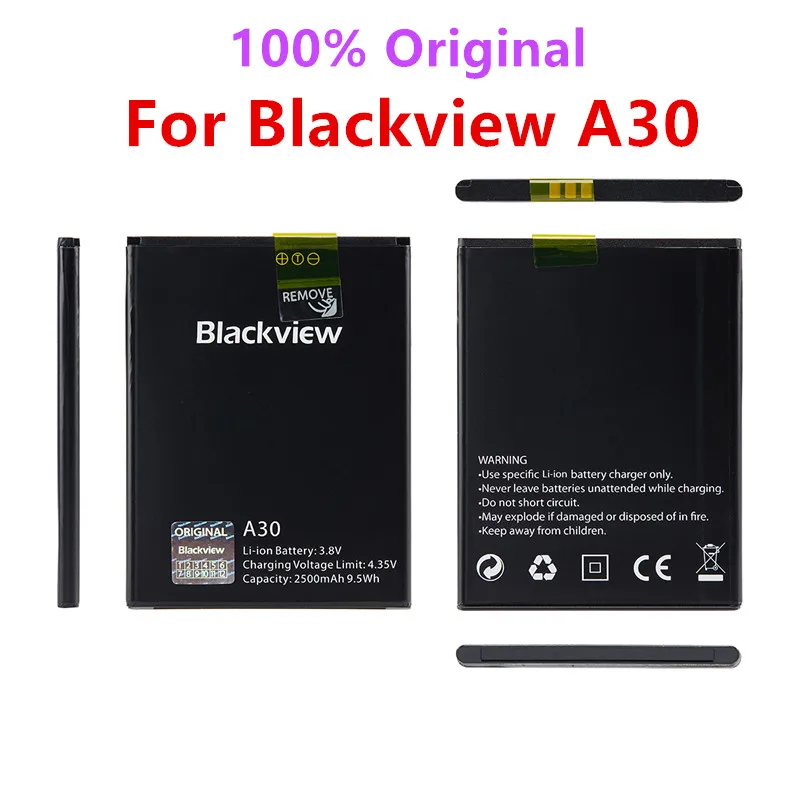 Фото 100% Оригинальные Резервное копирование Blackview A30 2500 мА/ч Батарея для 5 дюймов MTK6580A