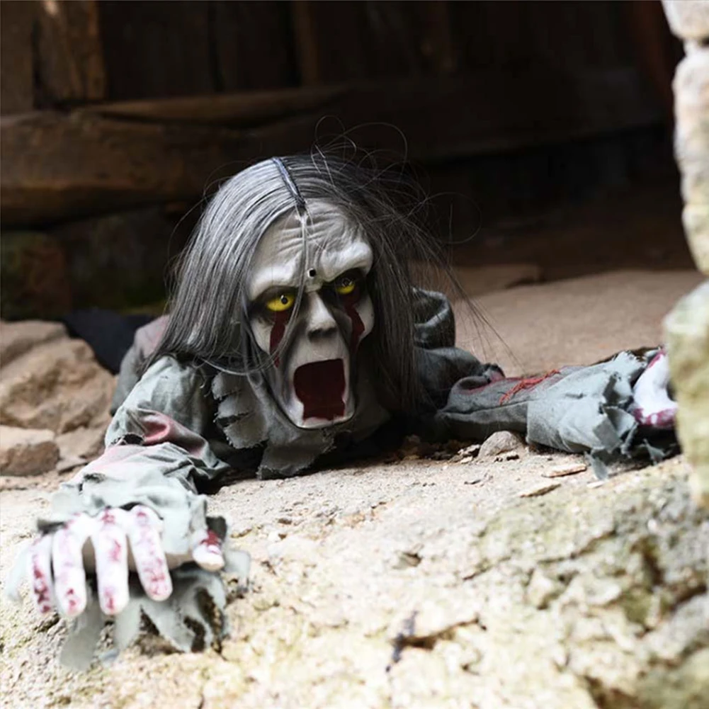 Halloween Horror Crawling Ghost Tricky Prop Bar Haunted House Decoration Props Party Layout Voice Control Electric Eye Glow Toy
Halloween Horror Crawling Ghost Tricky Prop Bar Haunted House Decoration Props Party Layout Voice Control Electric Eye Glow Toy