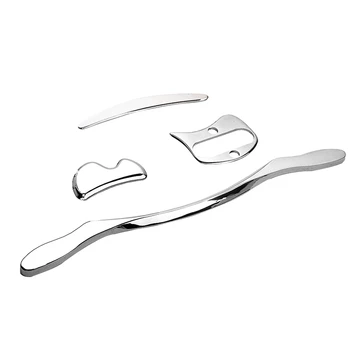 4Pcs Stainless Steel Scraping Massage Set Is Suitable for Legs, Arms, Head, Shoulders and Body Points
4Pcs Stainless Steel Scraping Massage Set Is Suitable for Legs, Arms, Head, Shoulders and Body Points