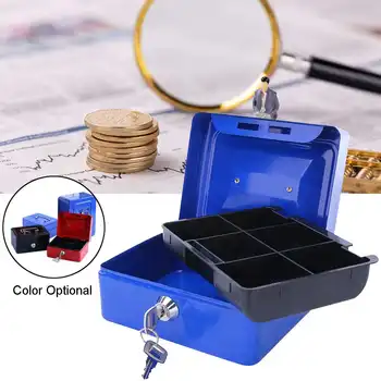Practical Lockable Cash Money Safe Storage Case Black Sturdy Coin Tray Cash Carry Box with Key Lock Portable Home Security Box
Practical Lockable Cash Money Safe Storage Case Black Sturdy Coin Tray Cash Carry Box with Key Lock Portable Home Security Box